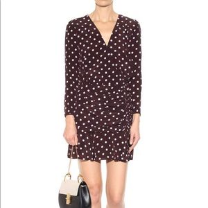Veronica Beard Lou Lou Silk Polka Dress Orig. $550